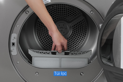 Máy sấy bơm nhiệt Samsung 9 kg DV90TA240AX/SV