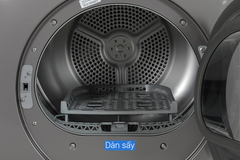 Máy sấy bơm nhiệt Samsung 9 kg DV90TA240AX/SV