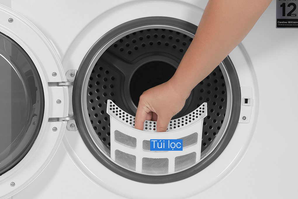 Máy sấy thông hơi Casper 7.2 kg TD-72VWD