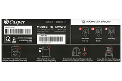 Máy sấy thông hơi Casper 7.2 kg TD-72VWD