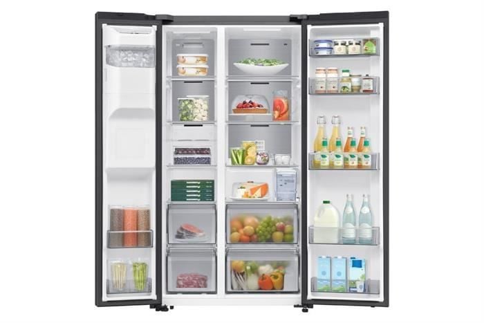 Tủ lạnh Samsung Inverter 635 lít Side By Side RS70F65K2FSV