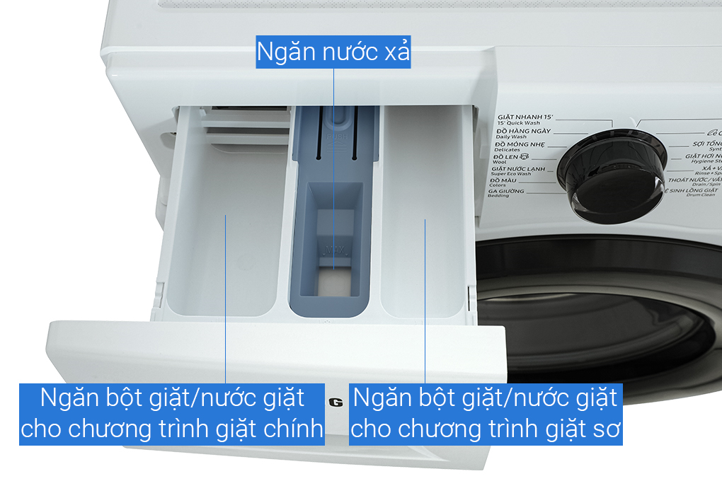 Máy giặt Samsung Inverter 10 kg WW10TA046AE/SV