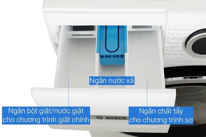 Máy giặt sấy Bosch 10 kg WNA254U0SG
