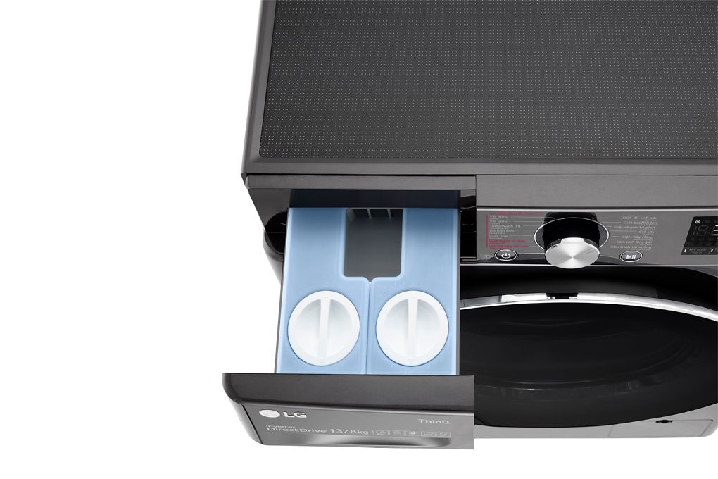 Máy giặt sấy LG Inverter giặt 13 kg - sấy 8 kg FV1413H3BA