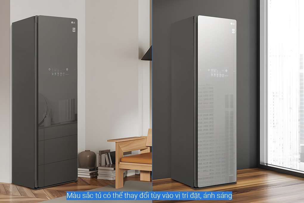 Tủ chăm sóc quần áo thông minh LG Styler Inverter 5 móc S5MB