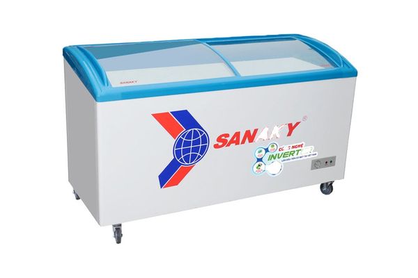 Tủ đông kính cong SANAKY 380 lít VH3899K3