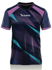 Áo Unrex PIECE chấm bi tím