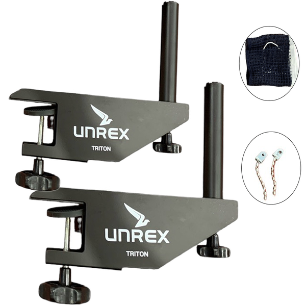 Cọc lưới Unrex TRITON (cọc vặn màu đen)