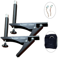 Cọc lưới Unrex ATHENA (cọc kẹp màu đen)
