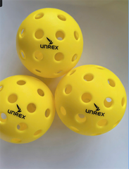 Bóng pickleball có viền Unrex ( màu vàng) không vỏ