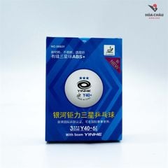 Bóng Yinhe ITTF có viền Y40+ ( Yinhe xanh ABS) 9993Y