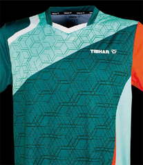 Áo TIBHAR TT-Shirt SOL ( SOL xanh) Petro/ Orange