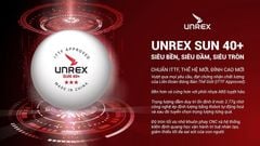 Bóng thi đấu Unrex SUN 40+ ( hộp 6 quả)