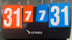 Bảng Lật Điểm Unrex nhựa mềm (7040)