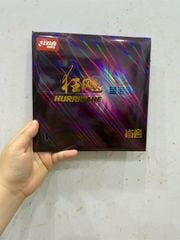 Mặt vợt DHS H3 tuyển tỉnh thường lót xanh ( vỏ tím) 40 độ 2,2mm màu đen