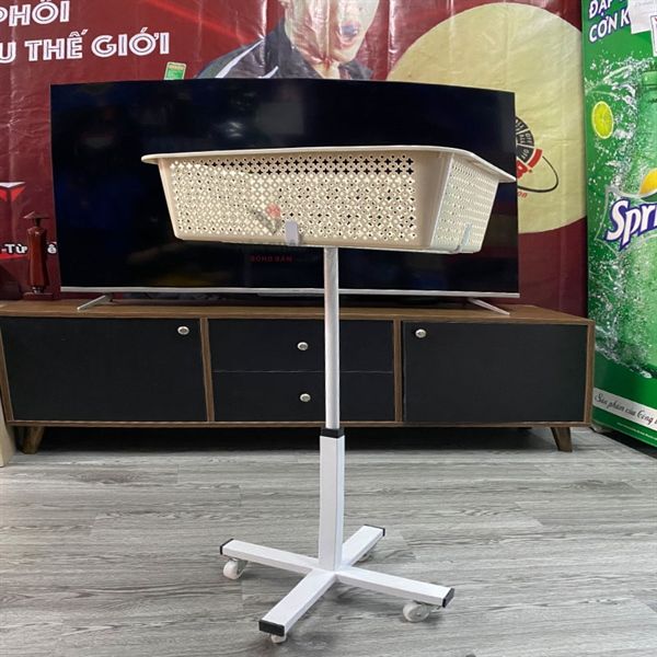 Rổ đựng bóng Unrex trắng