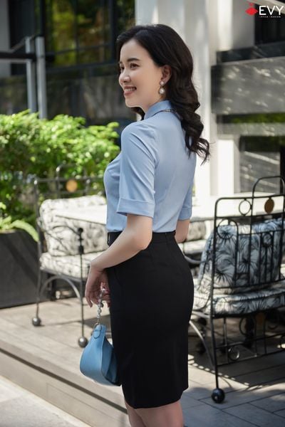  ÁO SƠ MI ĐỒNG PHỤC SM025 