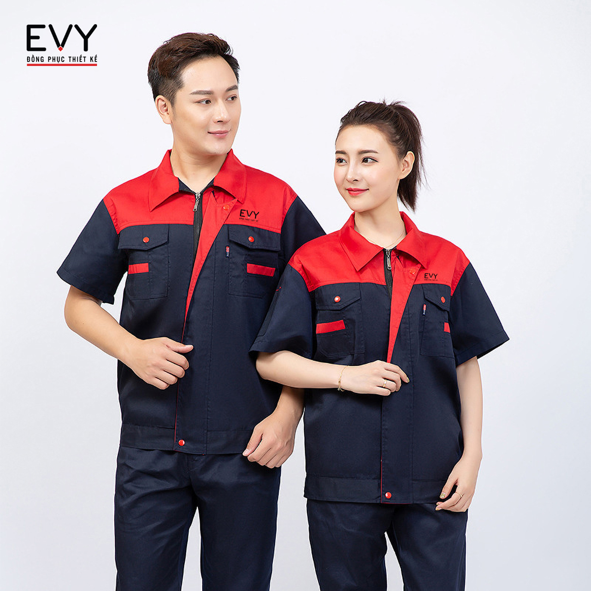  Bộ bảo hộ lao động dài tay BH002 