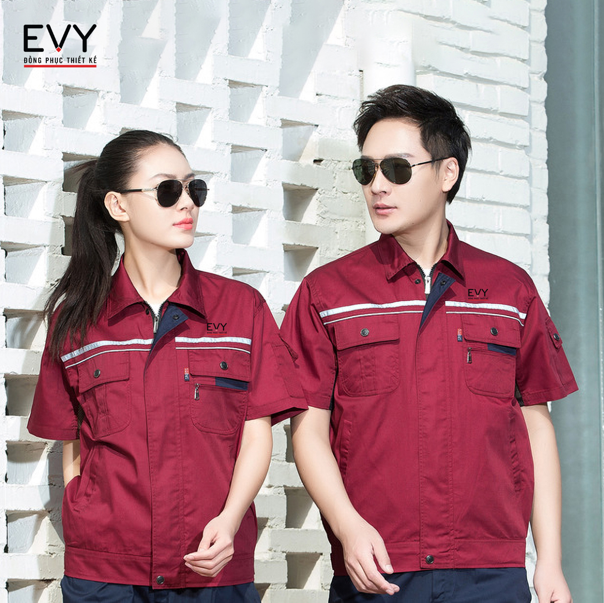  Bộ bảo hộ lao động dài tay BH013 