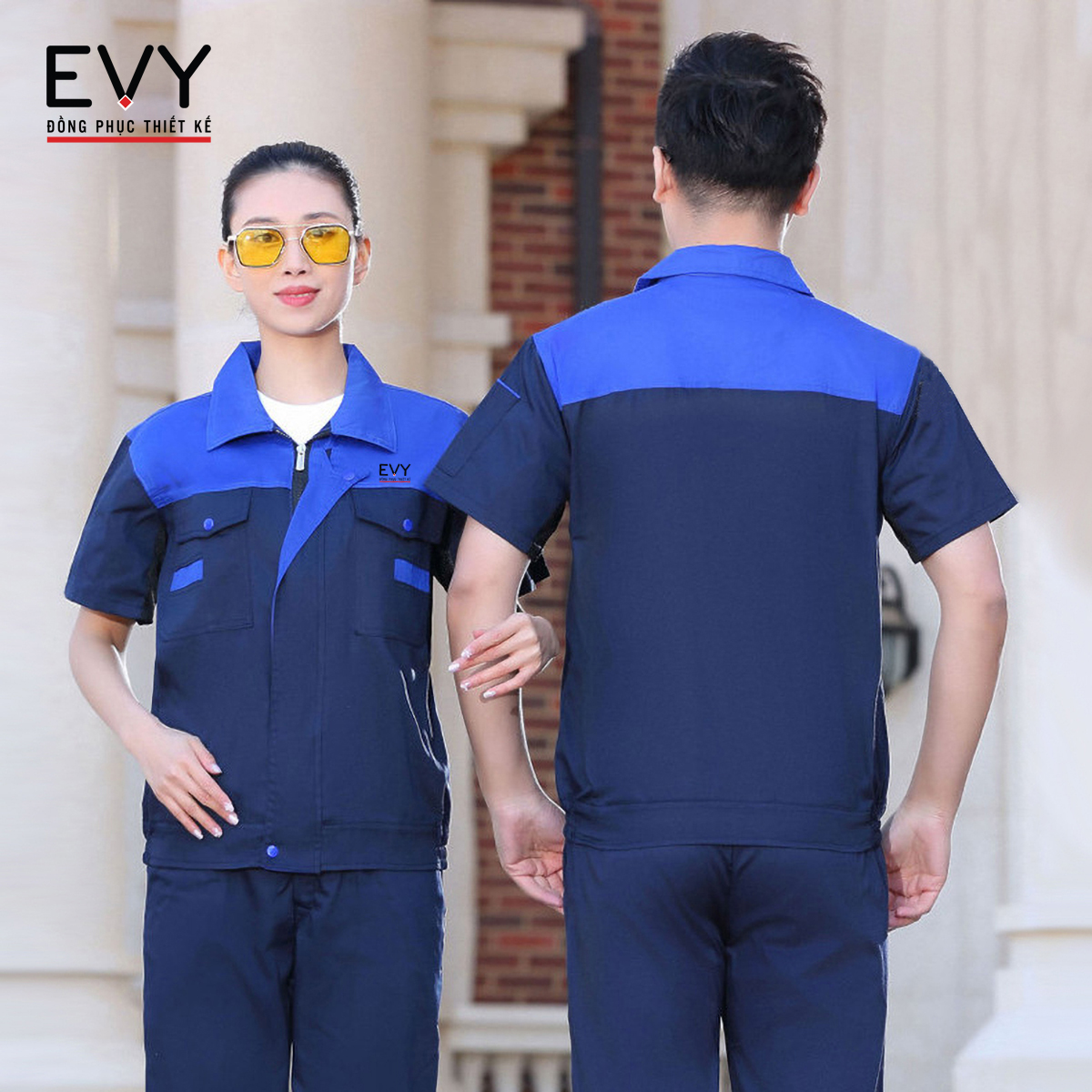  Bộ bảo hộ lao động dài tay BH007 