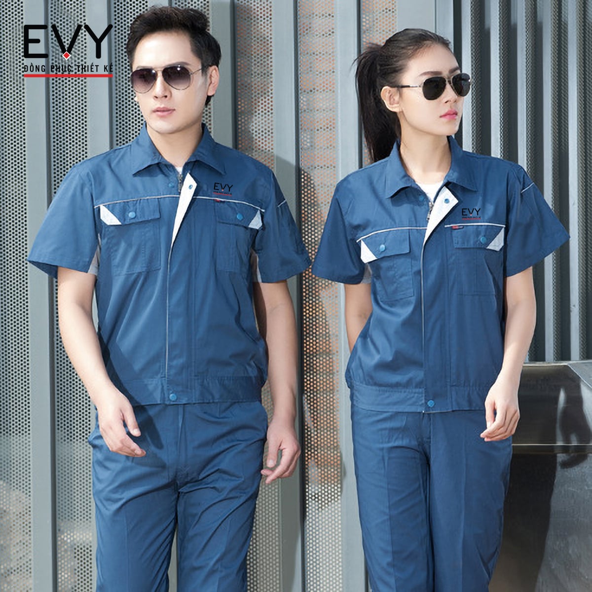  Bộ bảo hộ lao động dài tay BH008 