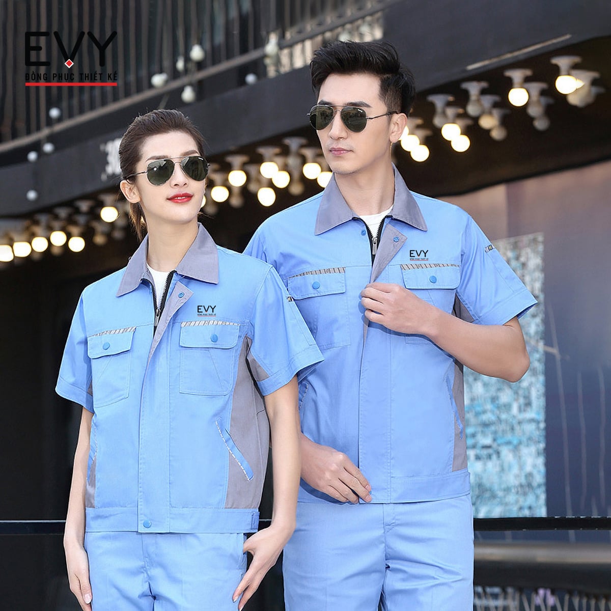  Bộ bảo hộ lao động dài tay BH010 