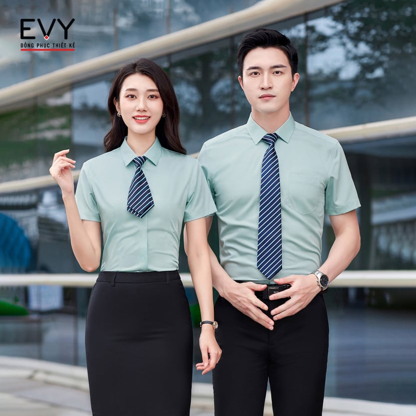  ĐỒNG PHỤC ÁO SOMI SM009 