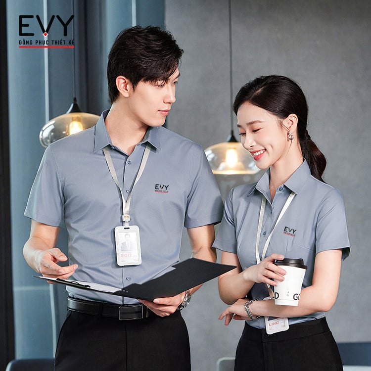  ĐỒNG PHỤC ÁO SƠ MI SM002 