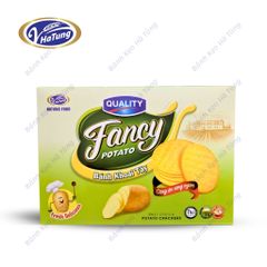 Bánh Quy Cracker Fancy - Hộp 275g, gói 210g, gói 500g, Vị bắp, khoai tây