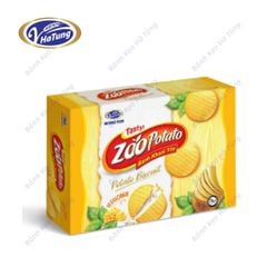 Bánh quy Cracker khoai tây giòn tươi Zoo Potato - Hộp 440g, gói 290g, nhiều vị