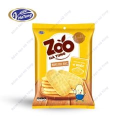 Bánh gạo nướng Zoo - Gói 170g, 3 vị phô mai, ruốc, tảo biển