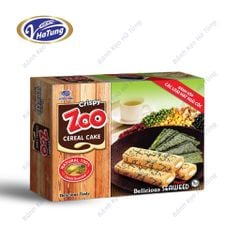 Bánh xốp ngũ cốc Zoo nhiều vị - Hộp 265g