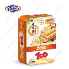Bánh xốp ngũ cốc Zoo nhiều vị - Hộp Vát 120g