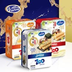 Bánh xốp ngũ cốc Zoo nhiều vị - Hộp Vát 120g