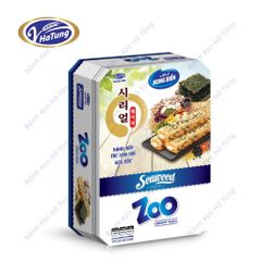 Bánh xốp ngũ cốc Zoo nhiều vị - Hộp Vát 120g