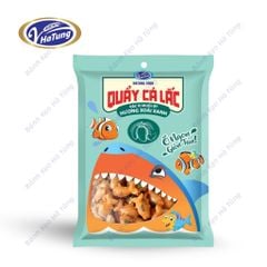 Snack quẩy cá lắc Ồ Ngon Giòn Tan nhiều vị - Gói 50g