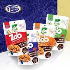 Snack quẩy cá lắc ZOO nhiều vị - Gói 120g