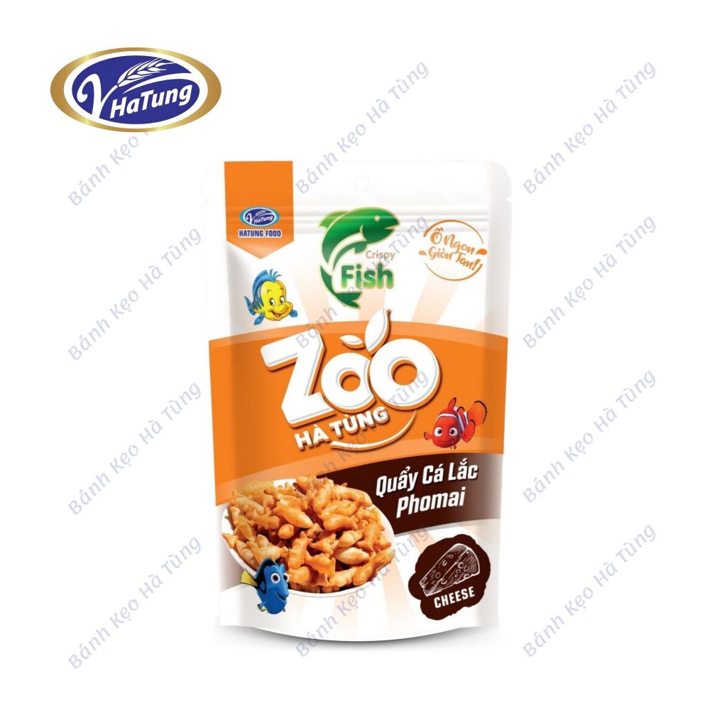 Snack quẩy cá lắc ZOO nhiều vị - Gói 120g