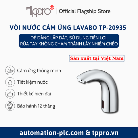 Vòi Nước Cảm Ứng Tự Động Lavabo TPPRO TP-20935