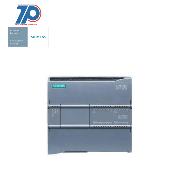 6ES7215-1BG40-0XB0 SIMATIC S7-1200 CPU 1215C AC/DC/rơ le 14DI / 10DQ / 2AI / 2AQ Siemens