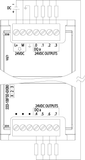 6ES7222-1BF32-0XB0 SIMATIC S7-1200 SM 1222 DQ 8x24 V DC/0,5 A Siemens
