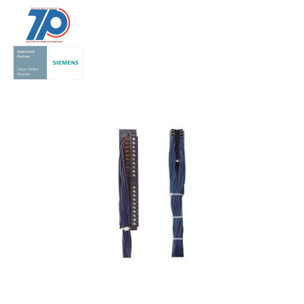 6ES7922-3BD20-5AB0 Đầu nối phía trước 20 cực với 20 lõi đơn H05V-K f. SIMATIC S7-300 L=3,2m PU=5 Siemens