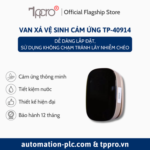 Bộ Van Xả Bồn Cầu Cảm Ứng Tự Động TPPRO TP-40914