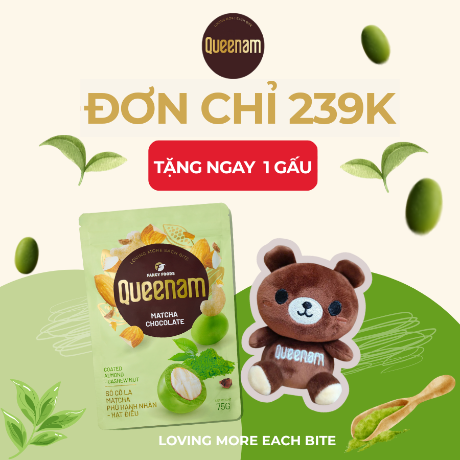 Queenam Matcha Chocolate 