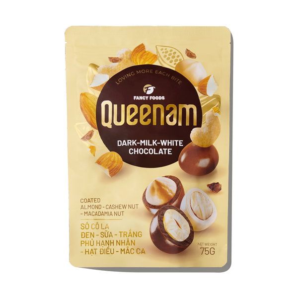  Queenam Dark Milk White Chocolate 