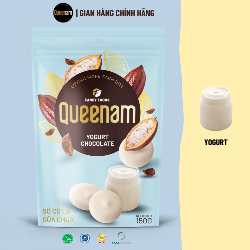  Queenam Yogurt Button Chocolate 