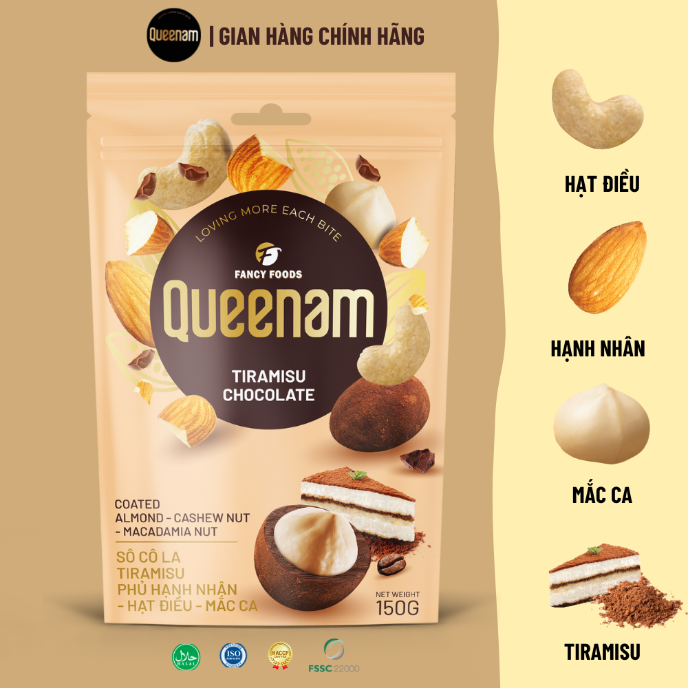  Queenam Tiramisu Chocolate 