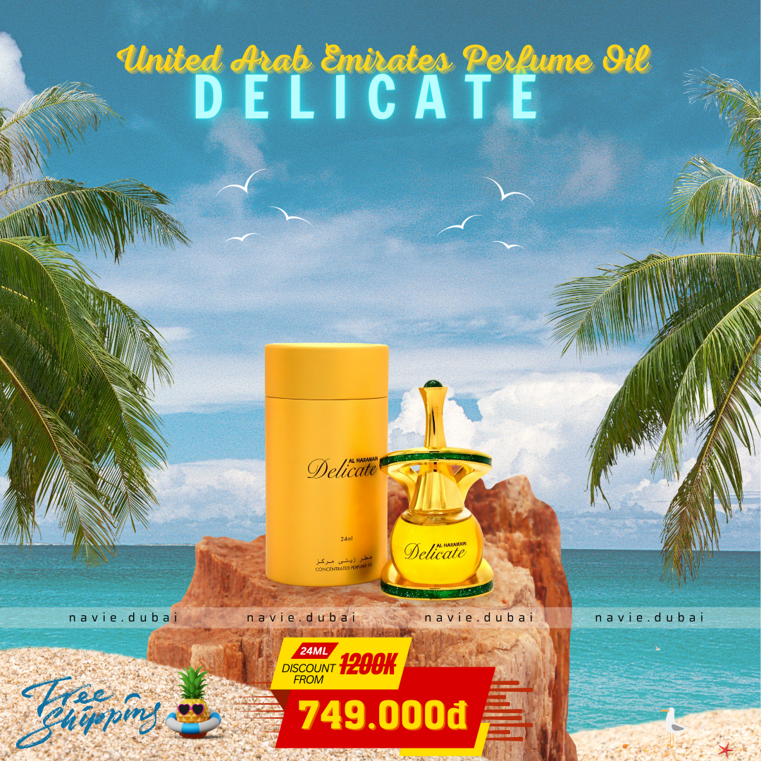  [Navie Dubai] Delicate • Tinh dầu nước hoa Nội Địa Dubai 