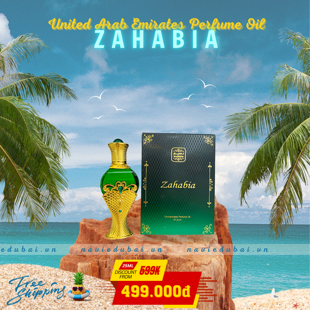  [Navie Dubai] Zahabia • Tinh dầu nước hoa Nội Địa Dubai 