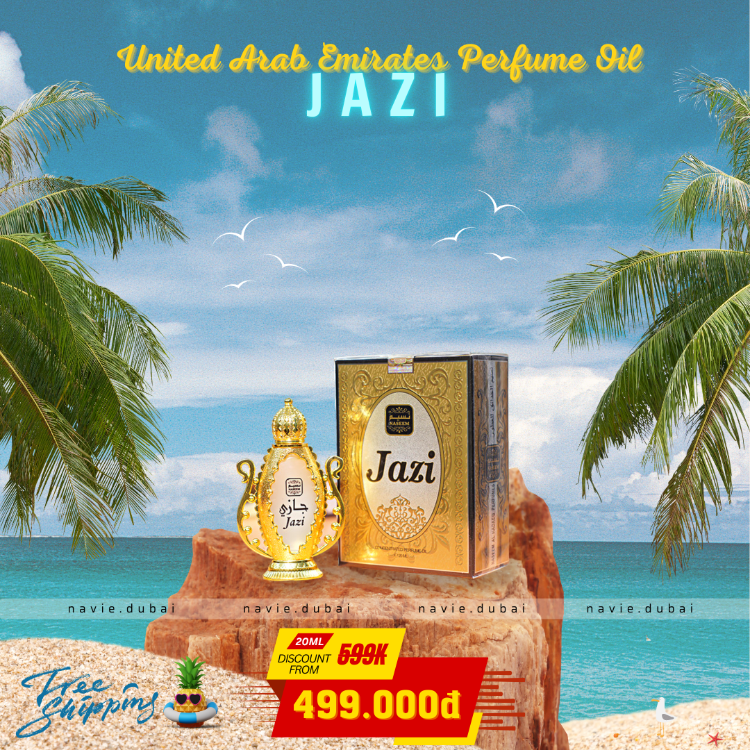  [Navie Dubai] Jazi • Tinh dầu nước hoa Nội Địa Dubai 